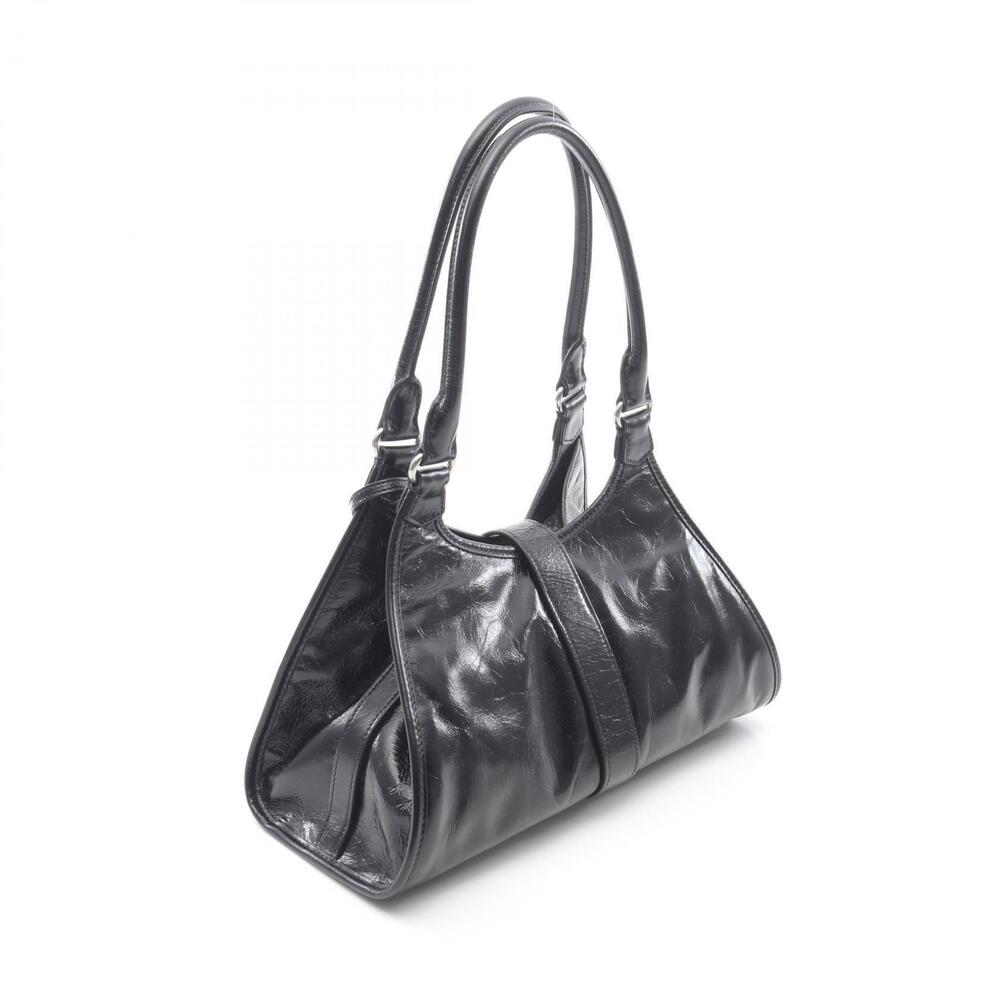 Prada handbag leather SOFT LUX black